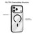 iPhone 17 Pro Mutural Mist MagSafe Series Magnetic PC Hybrid TPU Phone Case - Grey