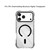 iPhone 17 Pro Mutural Transparent Color Series PC+TPU Magnetic MagSafe Phone Case - White