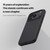 iPhone 17 Pro NILLKIN Frosted Shield Pro Magnetic Magsafe Phone Case - Black