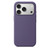 iPhone 17 Pro Official Lanyard Hole Liquid Silicone Phone Case - Purple