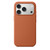 iPhone 17 Pro Official Lanyard Hole Liquid Silicone Phone Case - Terracotta
