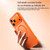 iPhone 17 Pro Oil-spray Skin Feel MagSafe PC Hybrid TPU Phone Case - Orange