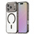 iPhone 17 Pro PC Hybrid TPU Airbag Shockproof MagSafe Phone Case - Transparent Black