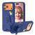 iPhone 17 Pro Penguin Baby EVA Shockproof Phone Case with Holder - Navy Blue