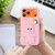 iPhone 17 Pro Penguin Baby EVA Shockproof Phone Case with Holder - Pink