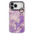 iPhone 17 Pro Plating Foil-like Metallic Texture Wristband Holder TPU Phone Case with Lens Film - Purple