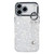 iPhone 17 Pro Plating Shell Texture Wristband Holder TPU Phone Case with Lens Film - White