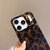 iPhone 17 Pro Premium Brown Leopard Print TPU Phone Case