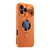 iPhone 17 Pro Privacy Screen Film Full Cover MagSafe Holder Phone Case - Orange