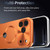 iPhone 17 Pro Privacy Screen Film Full Cover MagSafe Phone Case - Orange