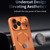 iPhone 17 Pro Privacy Screen Film Full Cover MagSafe Phone Case - Orange