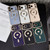 iPhone 17 Pro Pupil Side Electroplated Loves MagSafe TPU Phone Case - Black