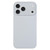 iPhone 17 Pro Pure Color Liquid Silicone Fine Pore Phone Case - Grey Blue
