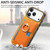 iPhone 17 Pro Retro Cross Leather Ring Side Insert Card Bag MagSafe Phone Case - Yellow