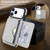 iPhone 17 Pro Retro Faux Leather Detachable Magnetic Wallet Bag RFID Blocking Phone Case - Gray