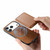 iPhone 17 Pro Retro Magsafe Card Bag PU Back Cover Phone Case - Brown