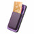 iPhone 17 Pro Retro Magsafe Card Bag PU Back Cover Phone Case - Purple
