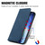 iPhone 17 Pro Retro Skin Feel Magnetic Flip Leather Phone Case - Blue
