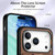 iPhone 17 Pro Retro Skin-feel Ring Card Wallet Phone Case - Brown