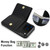 iPhone 17 Pro RFID Anti-theft Card Ring Holder Phone Case - Black