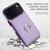 iPhone 17 Pro RFID Anti-theft Card Ring Holder Phone Case - Purple