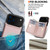 iPhone 17 Pro RFID Anti-theft Card Ring Holder Phone Case - Rose Gold