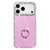 iPhone 17 Pro Rhinestone Ring Holder Dual-side IMD PC Hybrid TPU Phone Case - Glitter Light Purple
