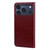 iPhone 17 Pro Rose Embossed Flip PU Leather Phone Case - Brown