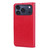 iPhone 17 Pro Rose Embossed Flip PU Leather Phone Case - Red