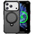 iPhone 17 Pro Rotating Pivot Bracket Magnetic Phone Case - Black