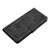 iPhone 17 Pro Secret Garden Butterfly Pattern Leather Phone Case - Black