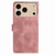 iPhone 17 Pro Secret Garden Butterfly Pattern Leather Phone Case - Pink