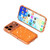 iPhone 17 Pro Shockproof Terminator Glitter Powder Phone Case - Orange