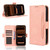iPhone 17 Pro Skin Feel Calf Texture Card Slots Leather Phone Case - Pink