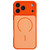 iPhone 17 Pro Skin Feel Color Blocking Cooling Magnetic Phone Case - Orange
