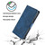 iPhone 17 Pro Skin Feel Crocodile Magnetic Clasp Leather Phone Case - Blue