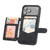 iPhone 17 Pro Skin Feel Dream RFID Anti-theft PU Card Bag Phone Case - Black