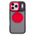 iPhone 17 Pro Skin Feel Frosted 360 Degree Rotation Magnetic Holder MagSafe Phone Case - Red