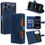 iPhone 17 Pro Skin Feel Magnetic Buckle Leather Phone Case - Blue