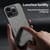 iPhone 17 Pro Skin Feel Magnetic Leather Back Phone Case - Light Grey