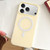 iPhone 17 Pro Skin Feel MagSafe Magnetic PC Hybrid TPU Phone Case - Yellow