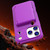iPhone 17 Pro Skin Feel PC Hybrid TPU Horizontal Hidden Mirror Card Bag Phone Case - Dark Purple