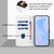 iPhone 17 Pro Skin Feel Solid Color Leather Phone Case with Lanyard - White