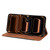 iPhone 17 Pro Skin Feel Splicing Leather Phone Case - Brown