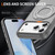 iPhone 17 Pro Skin Feel Translucent PC Gear Holder C MagSafe Phone Case - Bright Grey+Grey