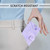 iPhone 17 Pro Skin-feel Embossed Leather Phone Case - Light Purple