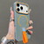 iPhone 17 Pro Skin-feel Magnetic TPU Phone Case with Silicone Strap - Grey