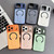 iPhone 17 Pro Skin-Feel TPU Hybrid PC Magnetic Phone Case with Kickstand - Orange