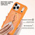 iPhone 17 Pro Skin-friendly Anti-Stain Rotating Holder Magnetic Armor Phone Case - Pink