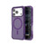 iPhone 17 Pro Skin-friendly Magnetic PC + TPU Hybrid Shockproof Phone Case - Purple